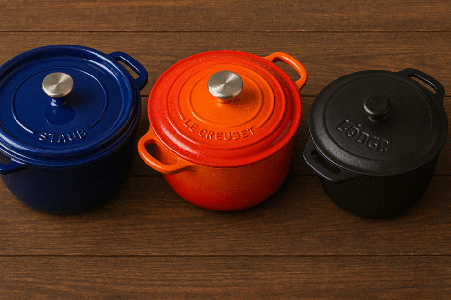 Staub vs. Le Creuset vs. Lodge: Comparativo Definitivo de Custo-Benefício
